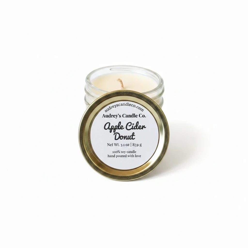 Apple Cider Donut: Small Candle