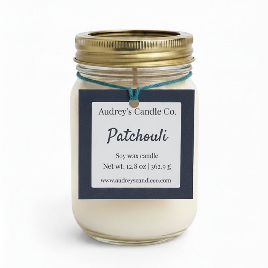 Patchouli: large candle