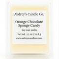 Orange Chocolate Sponge Candy: melts