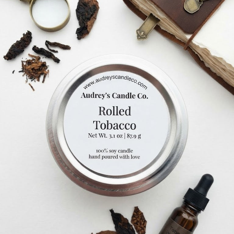 Rolled Tobacco: small candle
