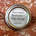 Rosemary + Wild Honey: small candle