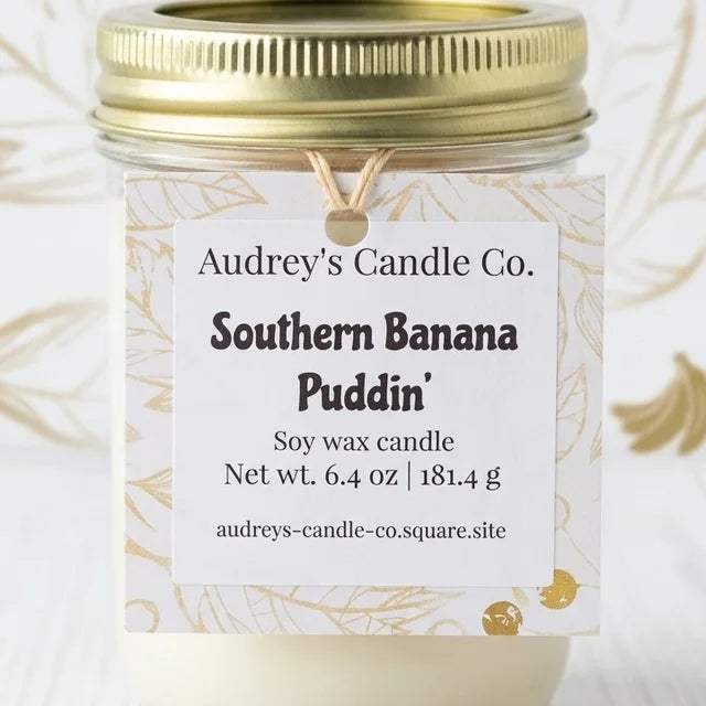 Southern Banana Puddin' Candle