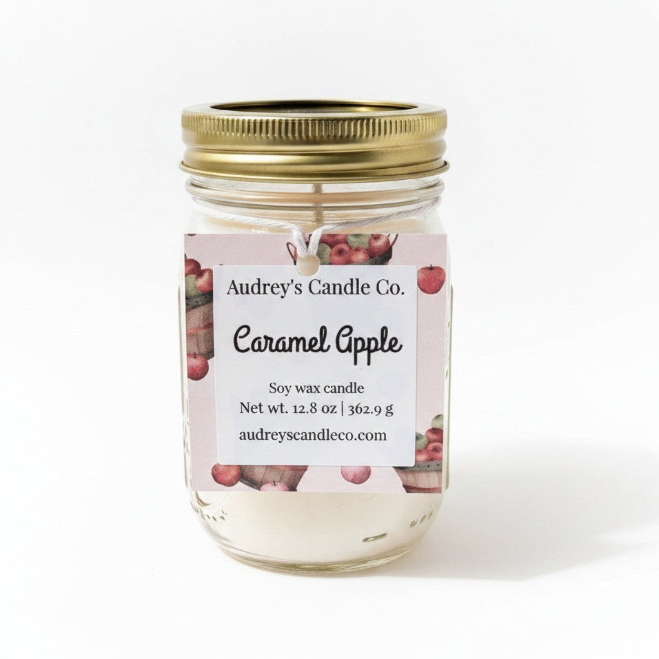Caramel Apple: Large Candle