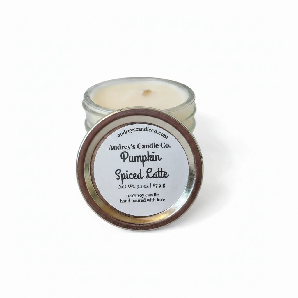 Pumpkin Spiced Latte: Small Candle