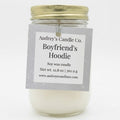 Boyfriend's Hoodie: large candle