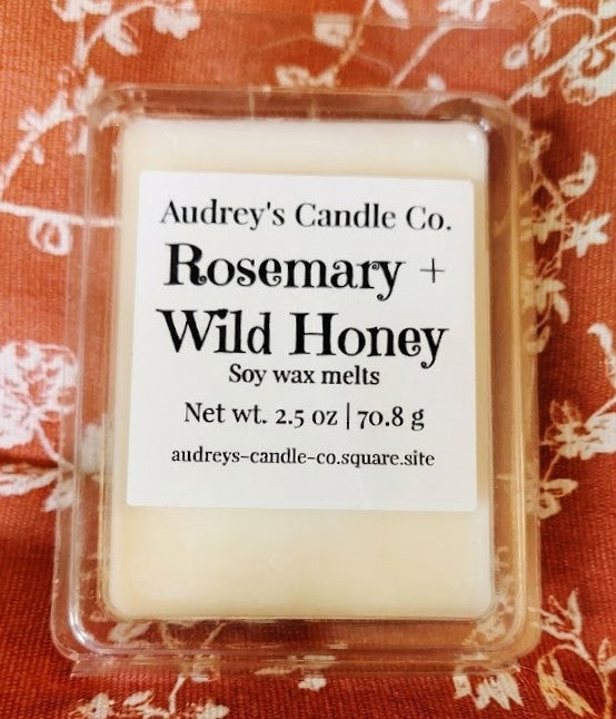 Rosemary + Wild Honey: melts