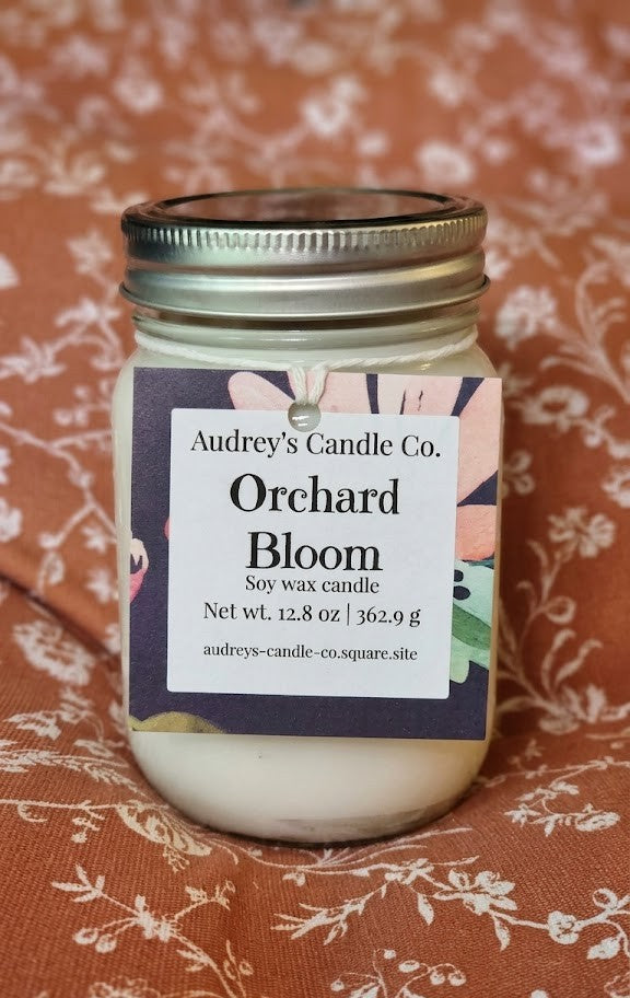 Orchard Bloom: large candle