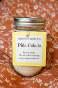 Piña Colada: large candle