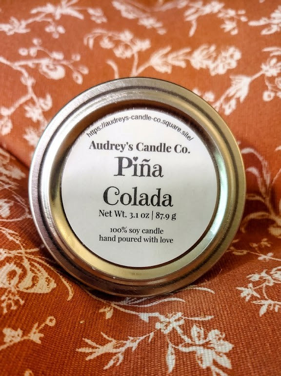 Piña Colada: small candle
